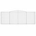 Coșuri gabion arcuite 5 buc, 400x50x140/160 cm, fier galvanizat - WALTI WALTI