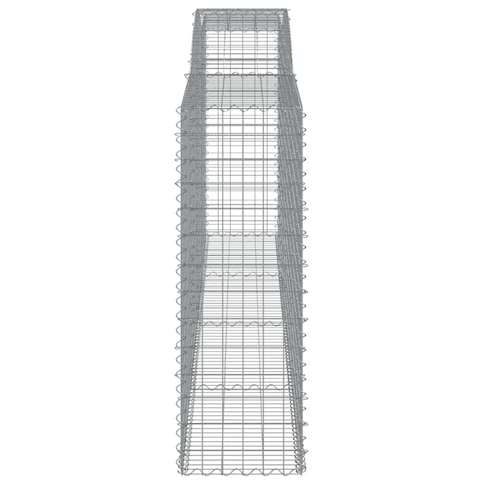 Coșuri gabion arcuite 5 buc, 400x50x140/160 cm, fier galvanizat - WALTI WALTI
