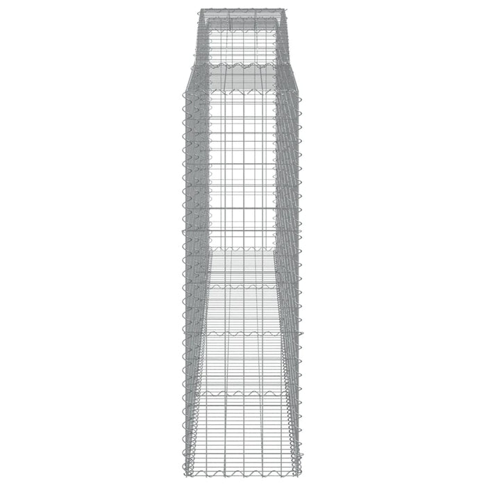 Coșuri gabion arcuite 5 buc. 400x50x160/180 cm, fier galvanizat - WALTI WALTI