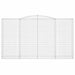Coșuri gabion arcuite, 5 buc, 400x50x220/240cm, fier galvanizat - WALTI WALTI