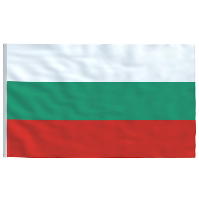 Steag Bulgaria și stâlp din aluminiu, 5,5 m WALTI