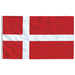 Steag Danemarca și stâlp din aluminiu, 5,55 m - WALTI WALTI