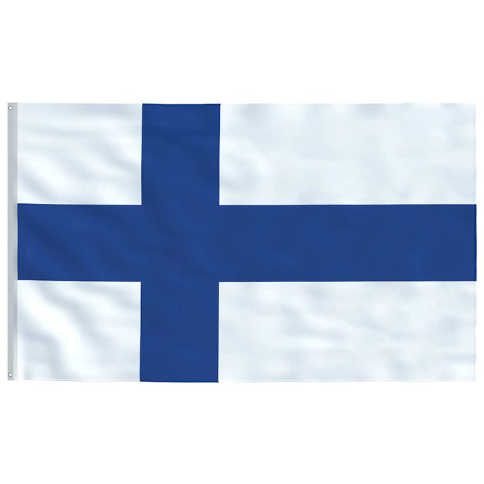 Steag Finlanda și stâlp din aluminiu, 5,5 m WALTI