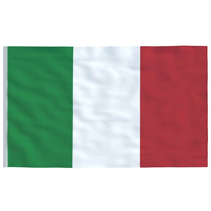 Steag Italia și stâlp din aluminiu, 5,5 m WALTI