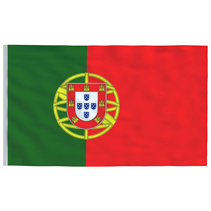 Steag Portugalia și stâlp din aluminiu, 5,5 m WALTI