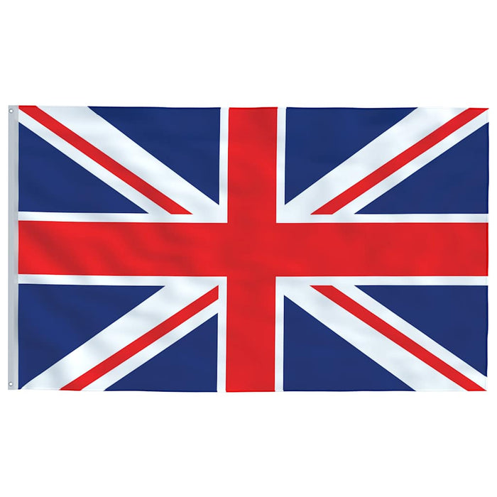 Steag Marea Britanie și stâlp din aluminiu, 5,5 m WALTI