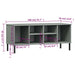 Pantofar cu picioare metalice „OSLO” gri 106x35x45 cm lemn - WALTI WALTI