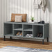 Pantofar cu picioare metalice „OSLO” gri 106x35x45 cm lemn - WALTI WALTI