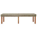 bancă natural 160 x 35 x 45 cm Lemn de mango solid - WALTI WALTI