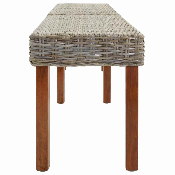 bancă natural 160 x 35 x 45 cm Lemn de mango solid - WALTI WALTI