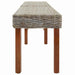 bancă natural 160 x 35 x 45 cm Lemn de mango solid - WALTI WALTI
