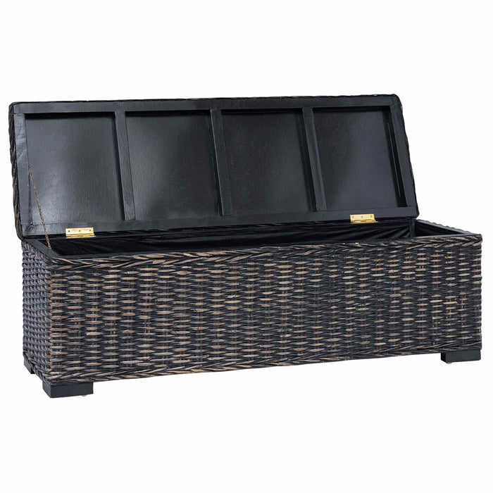 Cutie de depozitare cu depozitare Negru 110 x 35 x 45 cm - WALTI WALTI