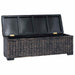 Cutie de depozitare cu depozitare Negru 110 x 35 x 45 cm - WALTI WALTI