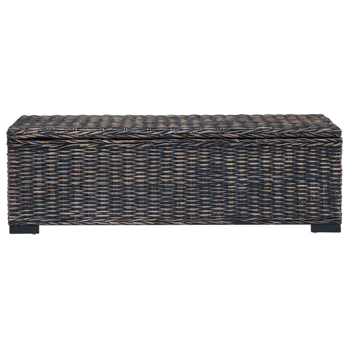 Cutie de depozitare cu depozitare Negru 110 x 35 x 45 cm - WALTI WALTI