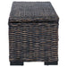Cutie de depozitare cu depozitare Negru 110 x 35 x 45 cm - WALTI WALTI