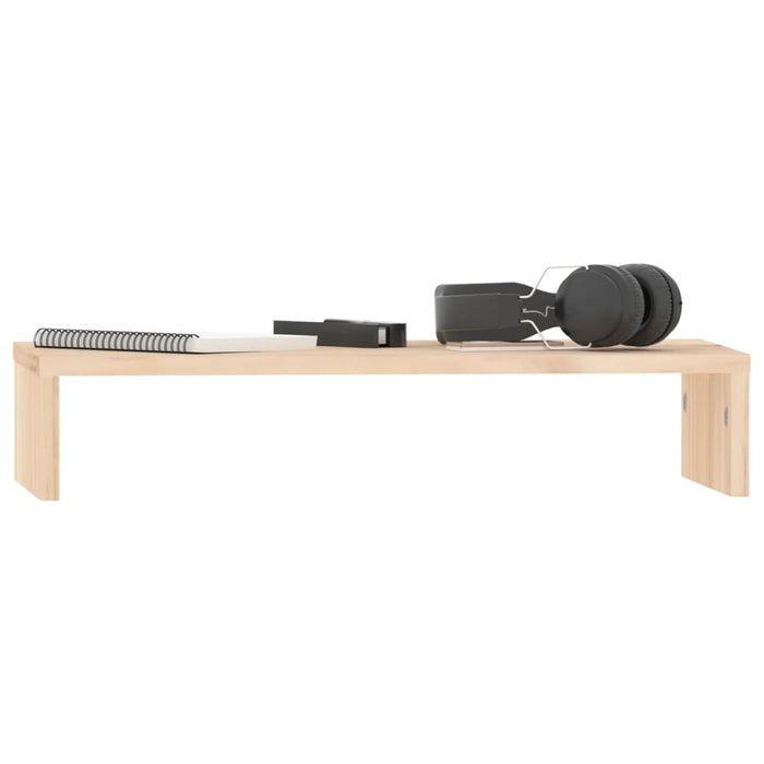 Suport pentru monitor, 50x27x10 cm, lemn masiv de pin WALTI