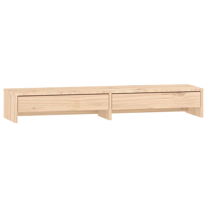 Suport pentru monitor, 100x27x15 cm, lemn masiv de pin WALTI