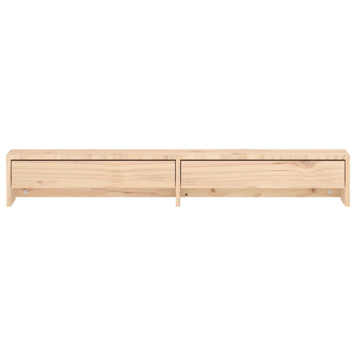Suport pentru monitor, 100x27x15 cm, lemn masiv de pin WALTI
