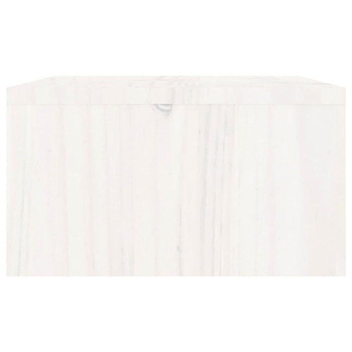 Suport pentru monitor, alb, 100x27x15 cm, lemn masiv pin - WALTI WALTI