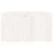 Suport pentru monitor, alb, 100x27x15 cm, lemn masiv pin - WALTI WALTI