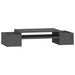 Suport pentru monitor, gri, 70x27,5x15 cm, lemn masiv pin - WALTI WALTI