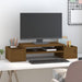 Suport pentru monitor, maro miere, 70x27,5x15cm, lemn masiv pin - WALTI WALTI