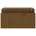 Suport pentru monitor, maro miere, 70x27,5x15cm, lemn masiv pin - WALTI WALTI