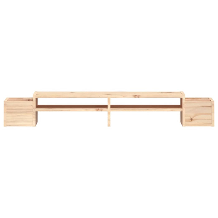 Suport pentru monitor, 100x27,5x15 cm, lemn masiv de pin - WALTI WALTI