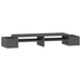 Suport pentru monitor, gri, 100x27,5x15 cm, lemn masiv pin - WALTI WALTI