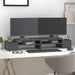 Suport pentru monitor, gri, 100x27,5x15 cm, lemn masiv pin - WALTI WALTI
