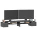 Suport pentru monitor, gri, 100x27,5x15 cm, lemn masiv pin - WALTI WALTI