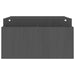 Suport pentru monitor, gri, 100x27,5x15 cm, lemn masiv pin - WALTI WALTI