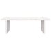 Suport pentru monitor, alb, 50x27x15 cm, lemn masiv pin - WALTI WALTI