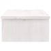 Suport pentru monitor, alb, 50x27x15 cm, lemn masiv pin - WALTI WALTI