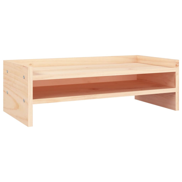 Suport pentru monitor, 50x24x16 cm, lemn masiv de pin - WALTI WALTI