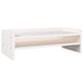 Suport pentru monitor, alb, 50x27x16 cm, lemn masiv pin - WALTI WALTI