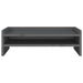 Suport pentru monitor, gri, 50x24x16 cm, lemn masiv pin - WALTI WALTI