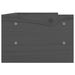 Suport pentru monitor, gri, 50x24x16 cm, lemn masiv pin - WALTI WALTI
