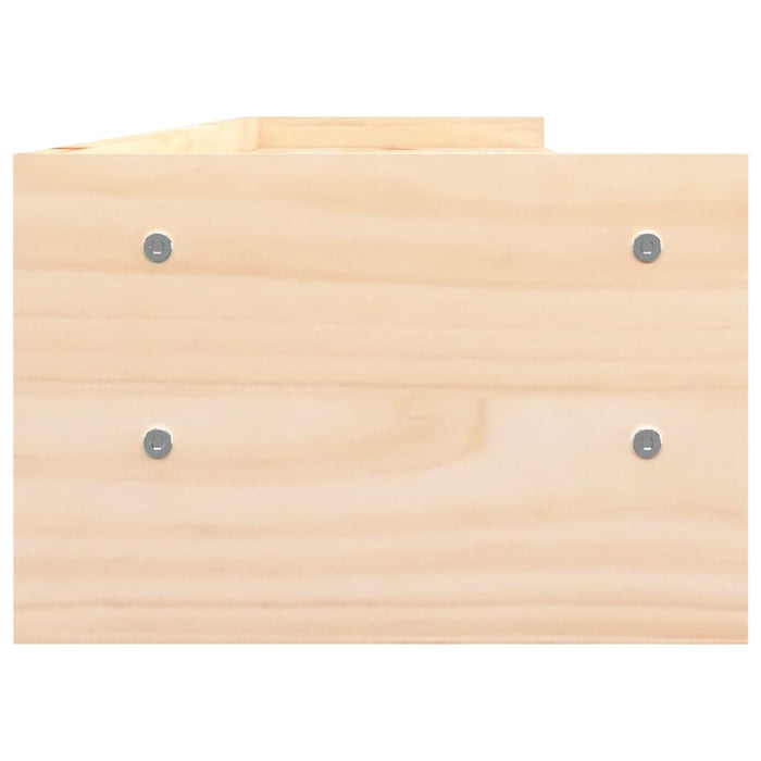 Suport pentru monitor, 100x24x16 cm, lemn masiv de pin WALTI