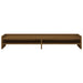 Suport pentru monitor, maro miere, 100x24x16 cm, lemn masiv pin - WALTI WALTI