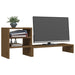 Suport pentru monitor, maro miere, 81x20x30 cm, lemn masiv pin - WALTI WALTI