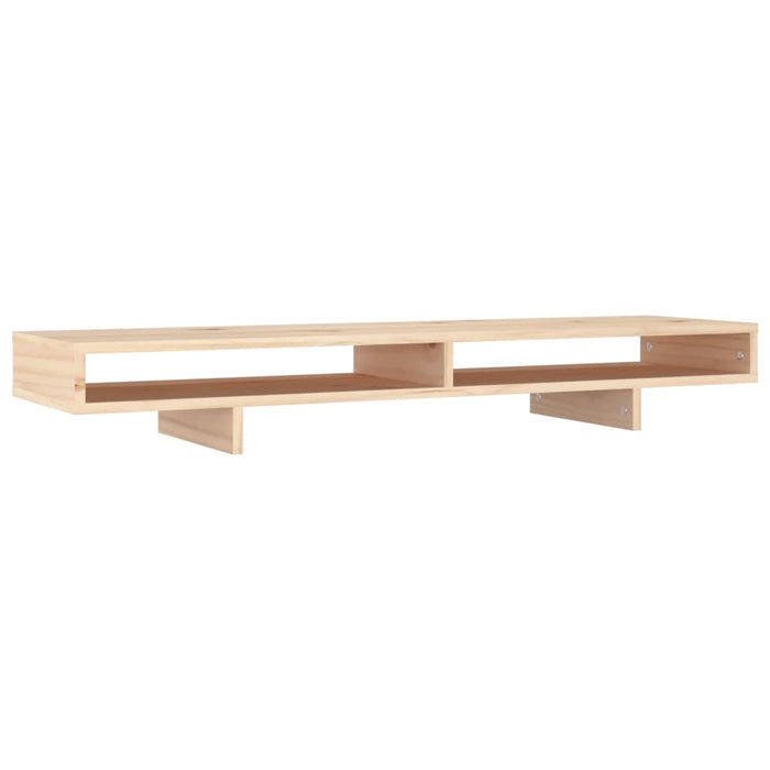Suport pentru monitor, 100x27x14 cm, lemn masiv de pin - WALTI WALTI