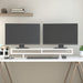 Suport pentru monitor, alb, 100x27x14 cm, lemn masiv pin - WALTI WALTI