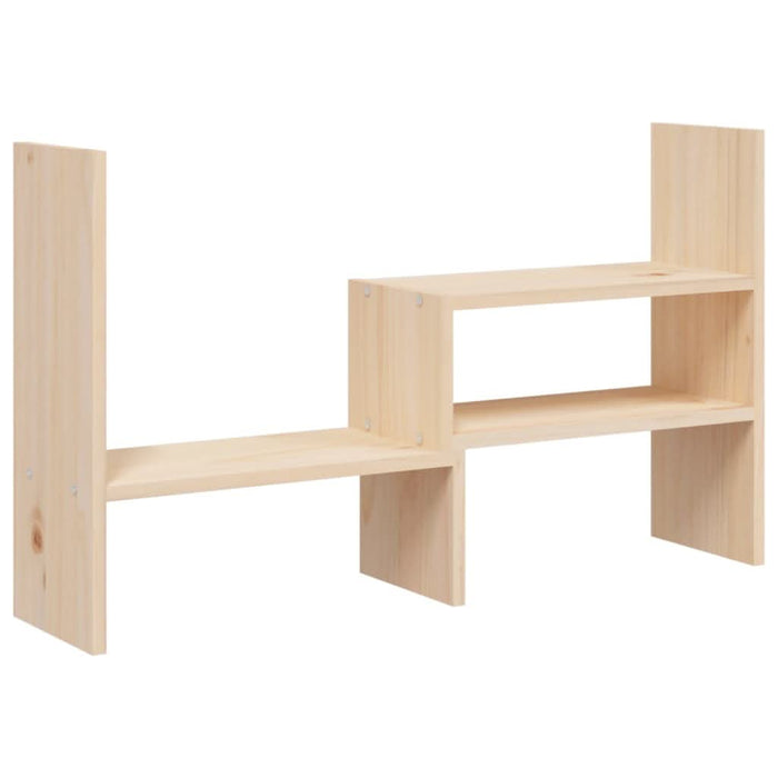 Suport pentru monitor, (39-72)x17x43 cm, lemn masiv de pin - WALTI WALTI