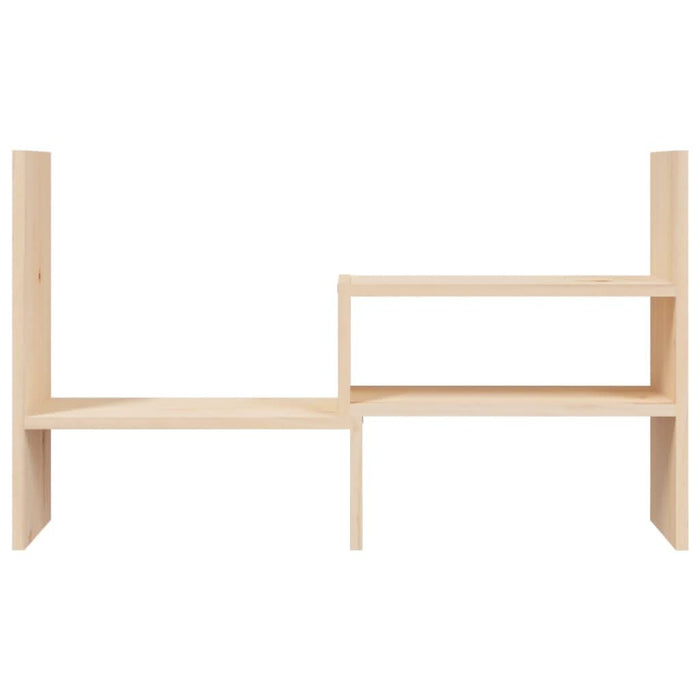 Suport pentru monitor, (39-72)x17x43 cm, lemn masiv de pin - WALTI WALTI
