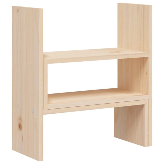 Suport pentru monitor, (39-72)x17x43 cm, lemn masiv de pin - WALTI WALTI