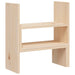 Suport pentru monitor, (39-72)x17x43 cm, lemn masiv de pin - WALTI WALTI