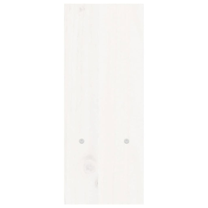Suport pentru monitor, alb, (39-72)x17x43 cm, lemn masiv pin - WALTI WALTI