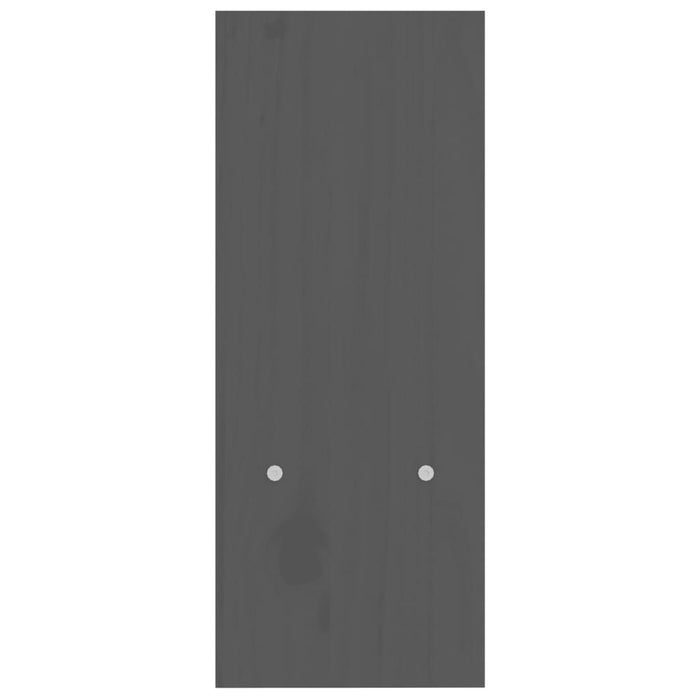Suport pentru monitor, gri, (39-72)x17x43 cm, lemn masiv pin - WALTI WALTI