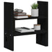 Suport pentru monitor, negru, (39-72)x17x43 cm, lemn masiv pin - WALTI WALTI